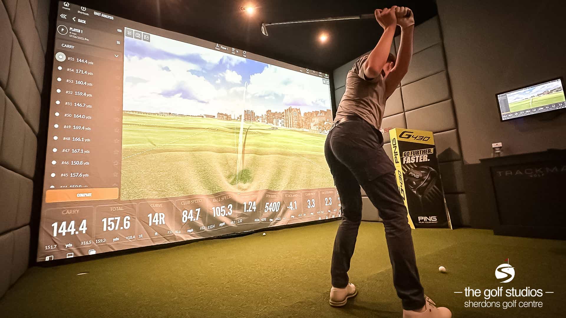 Studio 2 at the golf studios